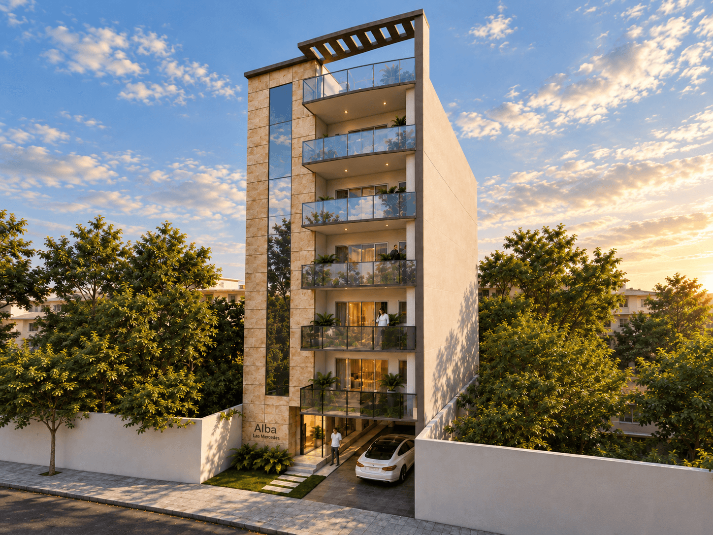 Alba — proyecto edificios en Las Mercedes, Asunción