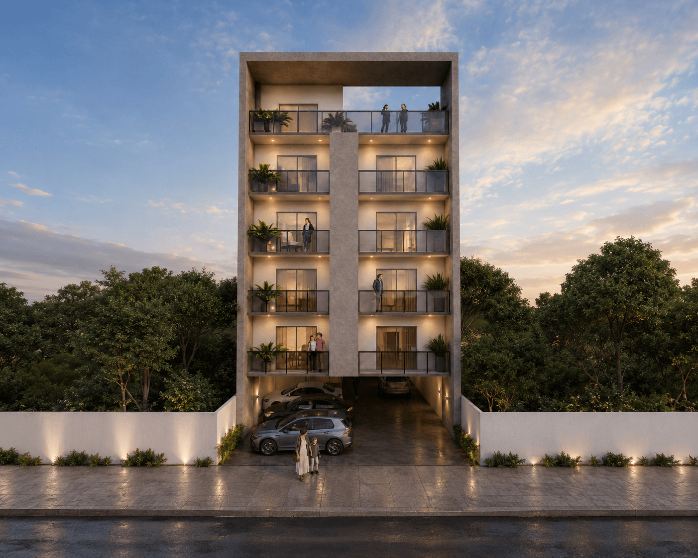 Edificio La Lidia — proyecto edificios en Asunción
